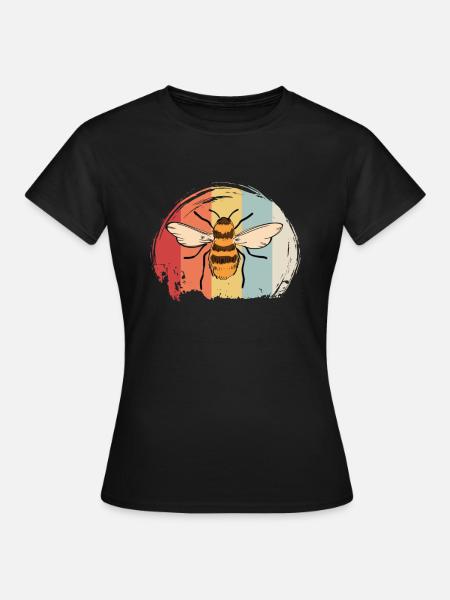 Vintage Bee - Women's T-Shirt - black
