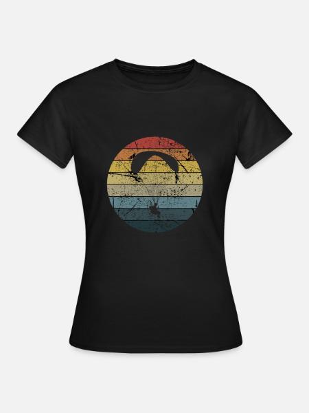 Paramotor Paramotoring - Frauen T-Shirt - Schwarz