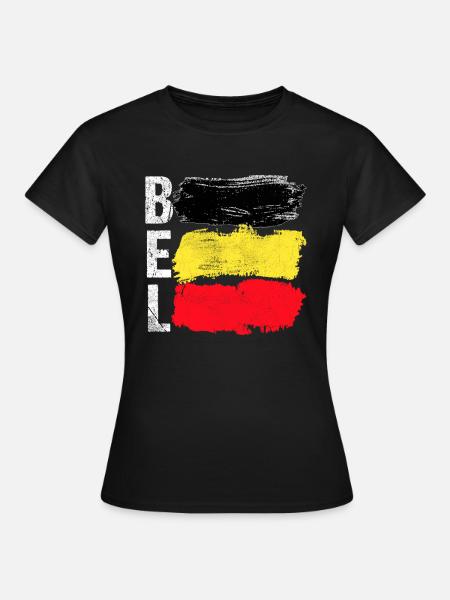 Belgien - Frauen T-Shirt - Schwarz