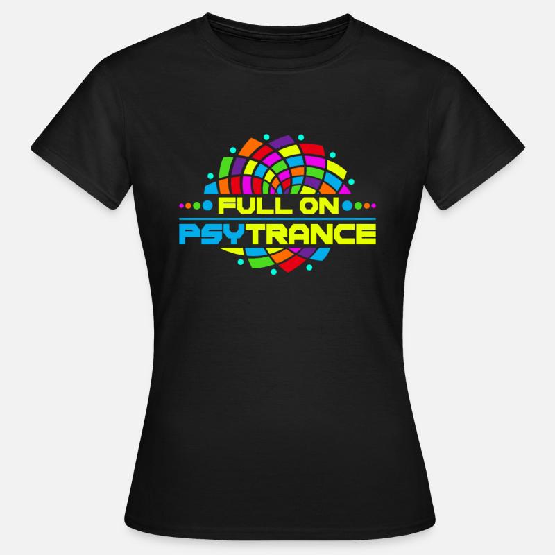 psytrance - Women's T-Shirt - black