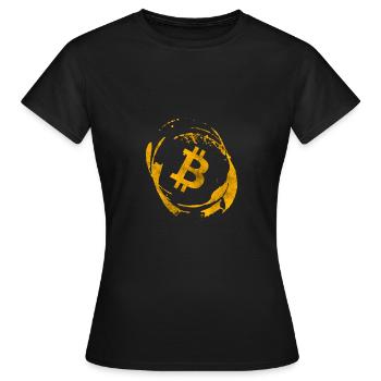 Bitcoin - T-shirt Femme - noir - Devant - AI Model Female 172 dark (172cm)