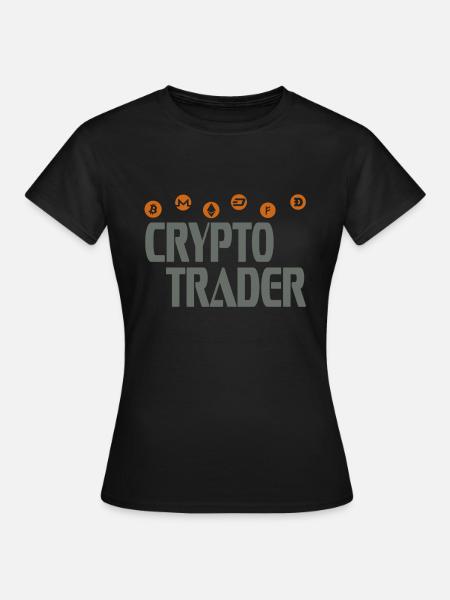 Crypto trader - Frauen T-Shirt - Schwarz