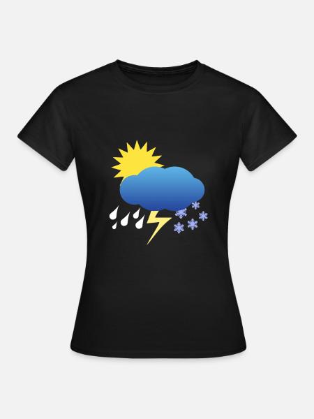 Weather calamity - Women's T-Shirt - black