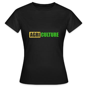 ferme - T-shirt Femme - noir - Devant - AI Model Female 172 dark (172cm)