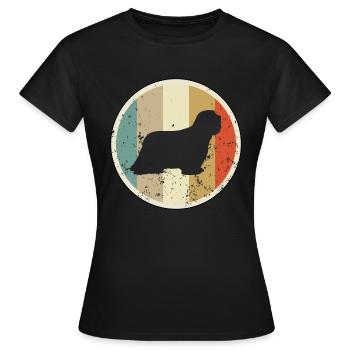 Bearded Collie - Frauen T-Shirt - Schwarz - Vorne - AI Model Female 172 dark (172cm)