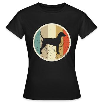 Deutscher Pinscher - Frauen T-Shirt - Schwarz - Vorne - AI Model Female 172 dark (172cm)