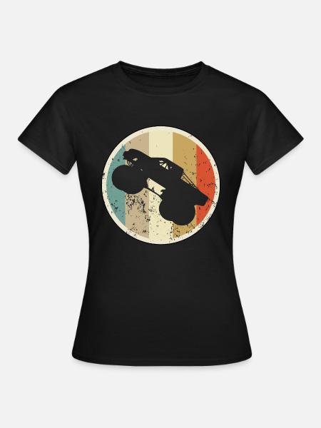 Monstertruck - Frauen T-Shirt - Schwarz