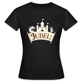 Santé - Le dragon est vaincu ! - T-shirt Femme - noir - Devant - AI Model Female 172 dark (172cm)