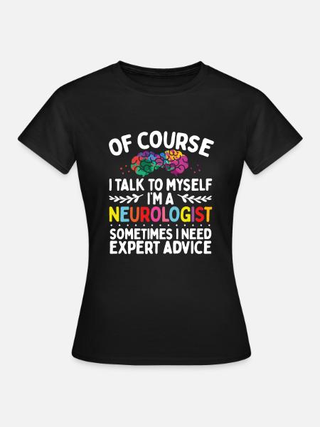 Neurologist Brain Surgery Brain Scan - Frauen T-Shirt - Schwarz