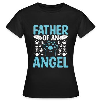 Cat Owner Pet Memory Loss of Cat Remembrance - Women's T-Shirt - black - Front - AI Model Female 172 dark (172cm)