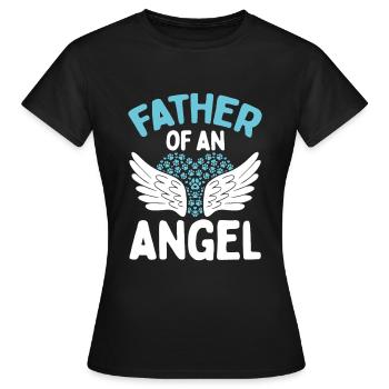 Dog Grief Pet Remembrance Loss of Dog Condolences - Women's T-Shirt - black - Front - AI Model Female 172 dark (172cm)