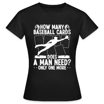 Collection de cartes de sport Collection Collection Collector - T-shirt Femme - noir - Devant - AI Model Female 172 dark (172cm)