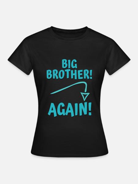 hermano mayor de nuevo - Dame-T-shirt - sort