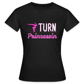 Turnen Kunstturnen Bodenturnen Geschenk - Frauen T-Shirt - Schwarz - Vorne - AI Model Female 172 dark (172cm)