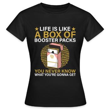 Kartenspiel Kartenspieler - Frauen T-Shirt - Schwarz - Vorne - AI Model Female 172 dark (172cm)