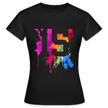 15 JAHRE 15. GEBURTSTAG - Frauen T-Shirt - Schwarz - Vorne - AI Model Female 172 dark (172cm)