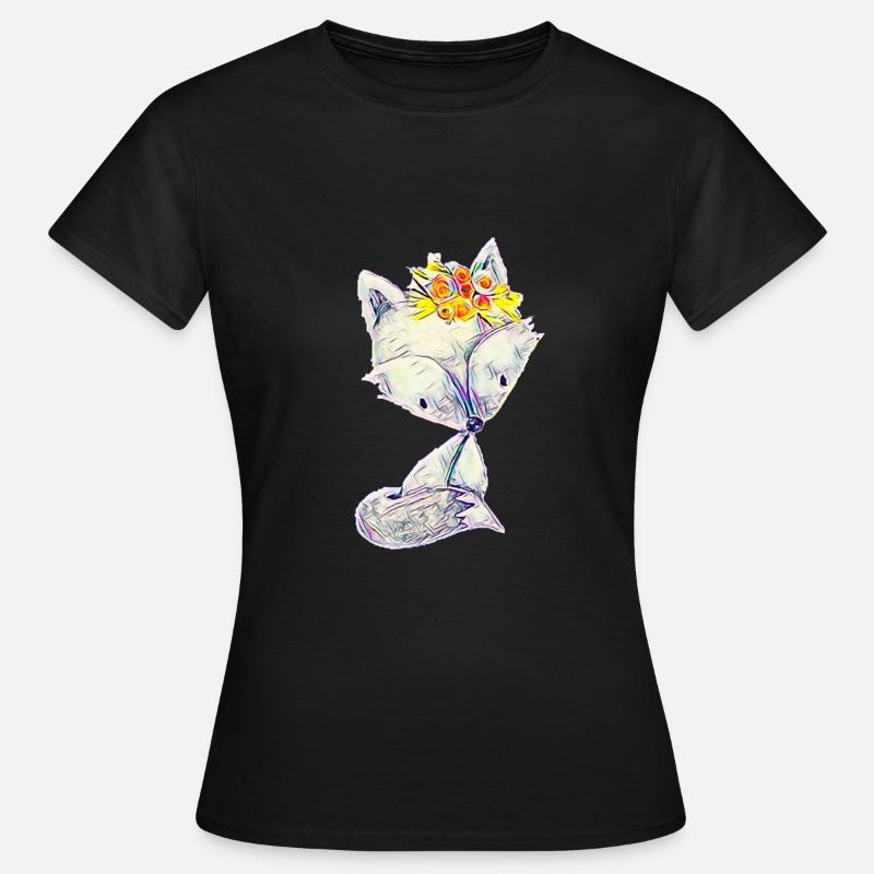 Fox - Women's T-Shirt - black