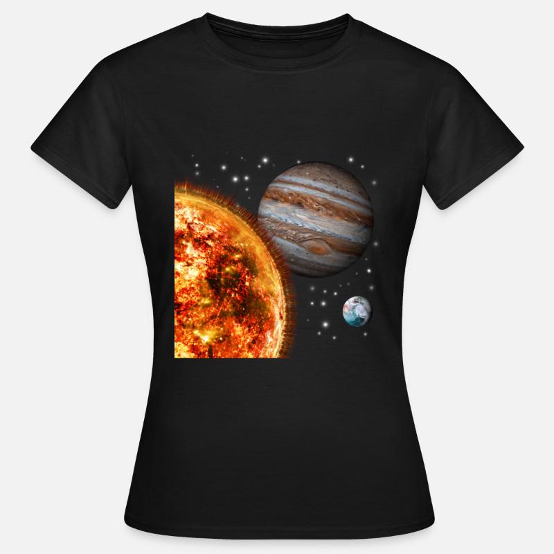 space - Women's T-Shirt - black