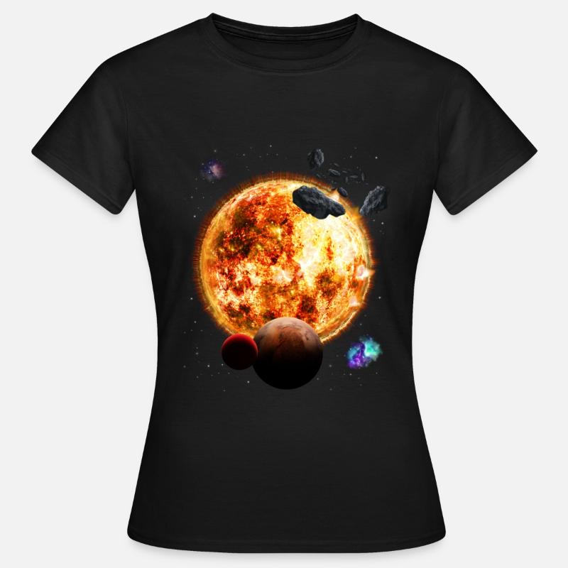 Solar system - Women's T-Shirt - black