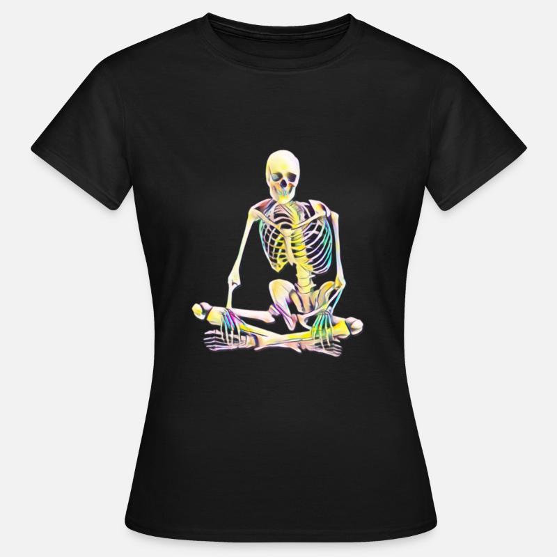 skeleton - Women's T-Shirt - black