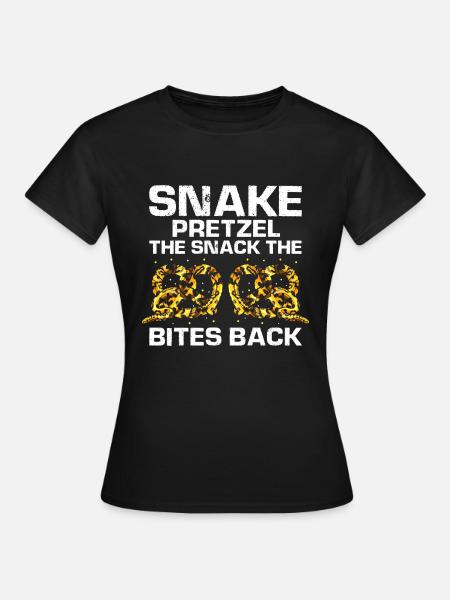 Königspython Design für Schlangen Liebhaber - Frauen T-Shirt - Schwarz