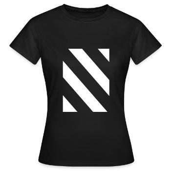 Form Symbol Icon - Frauen T-Shirt - Schwarz - Vorne - AI Model Female 172 dark (172cm)