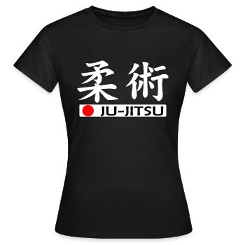 Ju-jitsu - T-shirt Femme - noir - Devant - AI Model Female 172 dark (172cm)