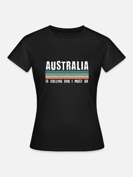 Australien - Frauen T-Shirt - Schwarz
