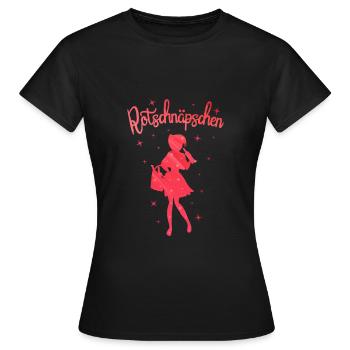 Rotschnäpschen JGA Junggesellinnenabschied Braut - Frauen T-Shirt - Schwarz - Vorne - AI Model Female 172 dark (172cm)