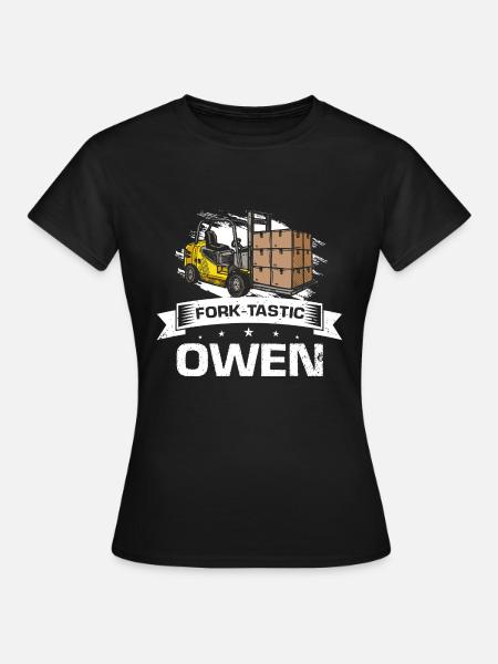 Chauffeurs d’entrepôt et magasiniers pour chariots élévateurs - T-shirt Femme - noir