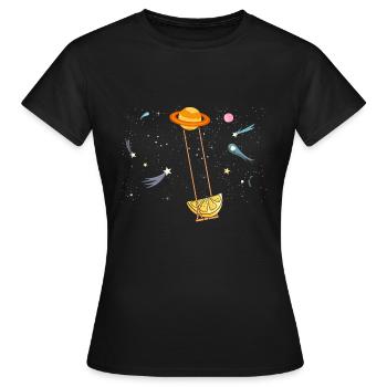 Limonade Limonade Limonade Limonade Stand Design - T-shirt Femme - noir - Devant - AI Model Female 172 dark (172cm)