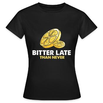 Limonade Limonade Limonade Limonade Stand Design - T-shirt Femme - noir - Devant - AI Model Female 172 dark (172cm)