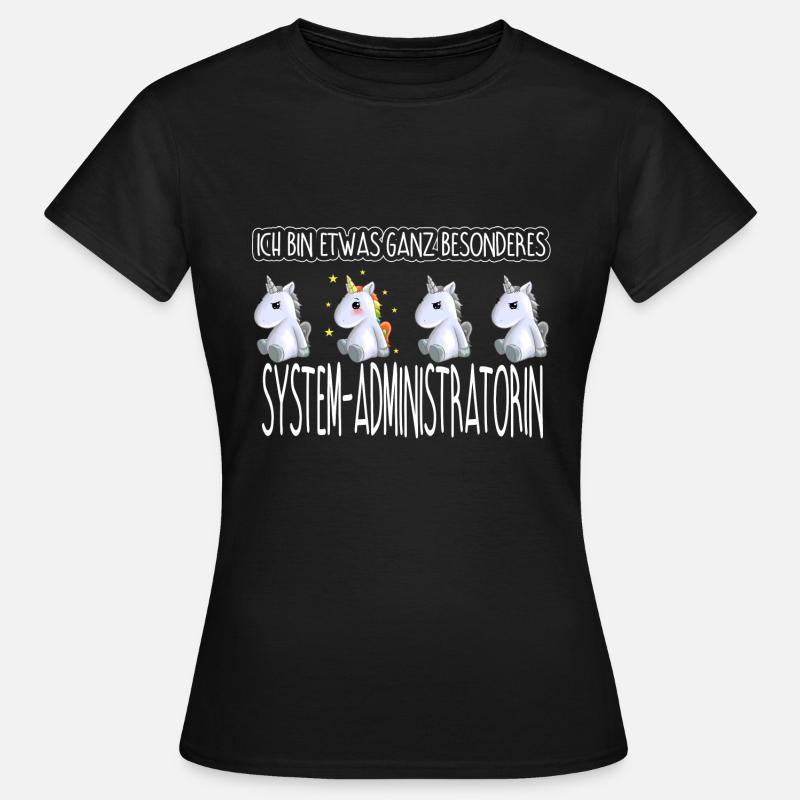 SYSTEM-ADMIN - Toll - Frauen T-Shirt - Schwarz