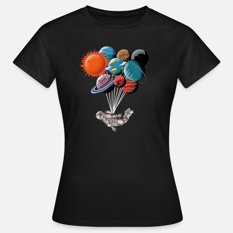 Space Astronaut - Women's T-Shirt - black