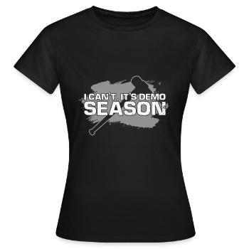 Démolition et rénovation de maisons - T-shirt Femme - noir - Devant - AI Model Female 172 dark (172cm)