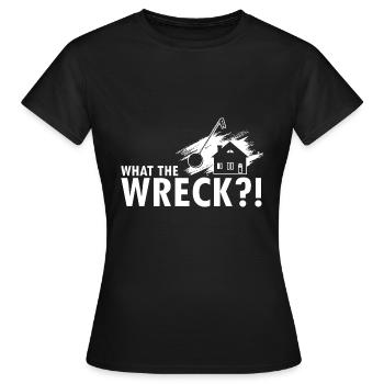 Démolition et rénovation de maisons - T-shirt Femme - noir - Devant - AI Model Female 172 dark (172cm)