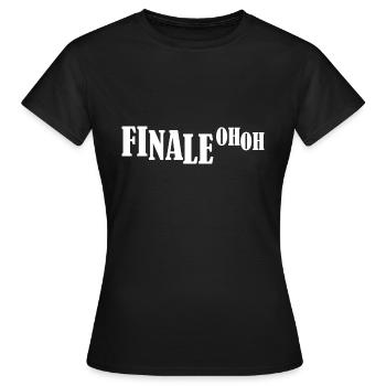 Finale | Fußball Volleyball Handball Turnier Fan - Frauen T-Shirt - Schwarz - Vorne - AI Model Female 172 dark (172cm)