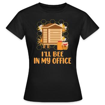 Beekeeper Beekeeping - Women's T-Shirt - black - Front - AI Model Female 172 dark (172cm)