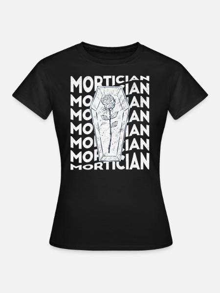 Bestatter Bestattung - Frauen T-Shirt - Schwarz