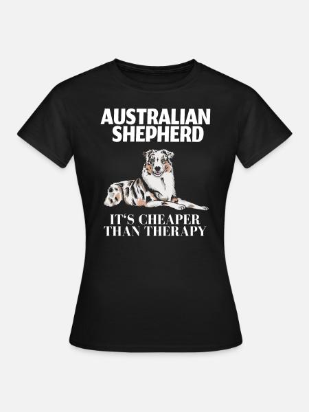 Australian Shepherd - Frauen T-Shirt - Schwarz