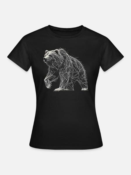 Bär - Frauen T-Shirt - Schwarz