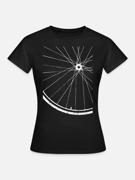 Fahrrad - Dame-T-shirt - sort