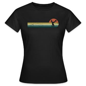 Breakdance Hip Hop Breakdancer Streetdance - Frauen T-Shirt - Schwarz - Vorne - AI Model Female 172 dark (172cm)