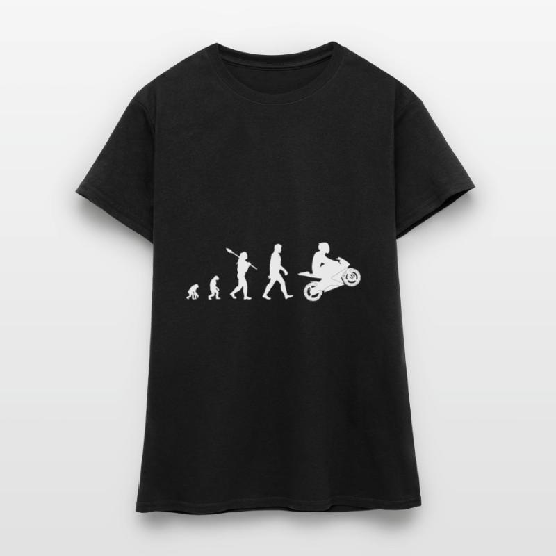 Machine de course Moto Evolution couleur sélectionnable T-shirt Femme
