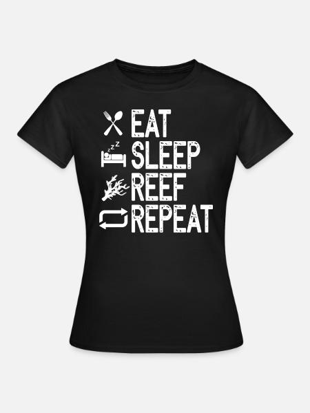 Saltwater reef aquarium - Women's T-Shirt - black