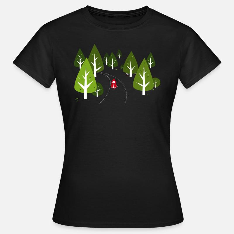 Rotkäppchen - T-shirt Femme - noir