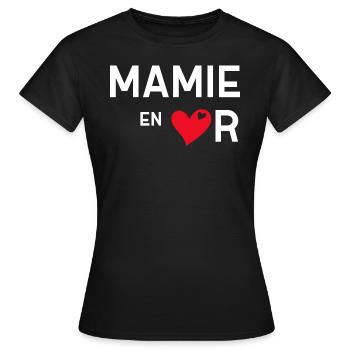 Golden Granny Best Granny of My Heart - Women's T-Shirt - black - Front - AI Model Female 172 dark (172cm)