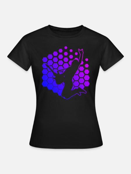 Guitare électrique pour hommes guitare classique Guitare - T-shirt Femme - noir