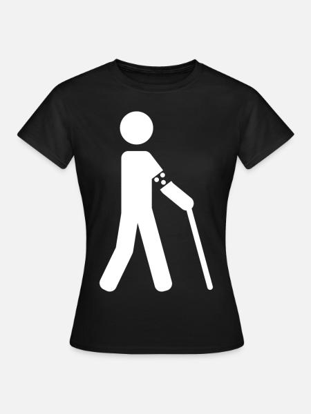Blinder - Frauen T-Shirt - Schwarz