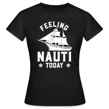 Croisière amusante Croisière Croisières - T-shirt Femme - noir - Devant - AI Model Female 172 dark (172cm)